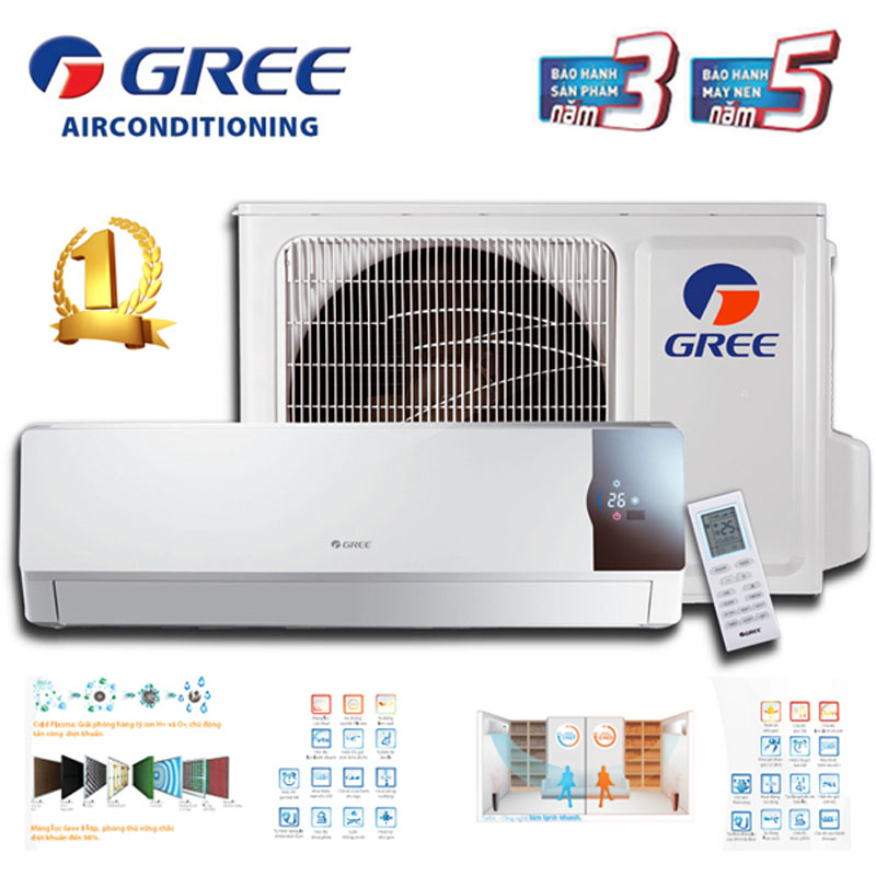 Các điểm bảo hành máy lạnh Gree trên cả nước