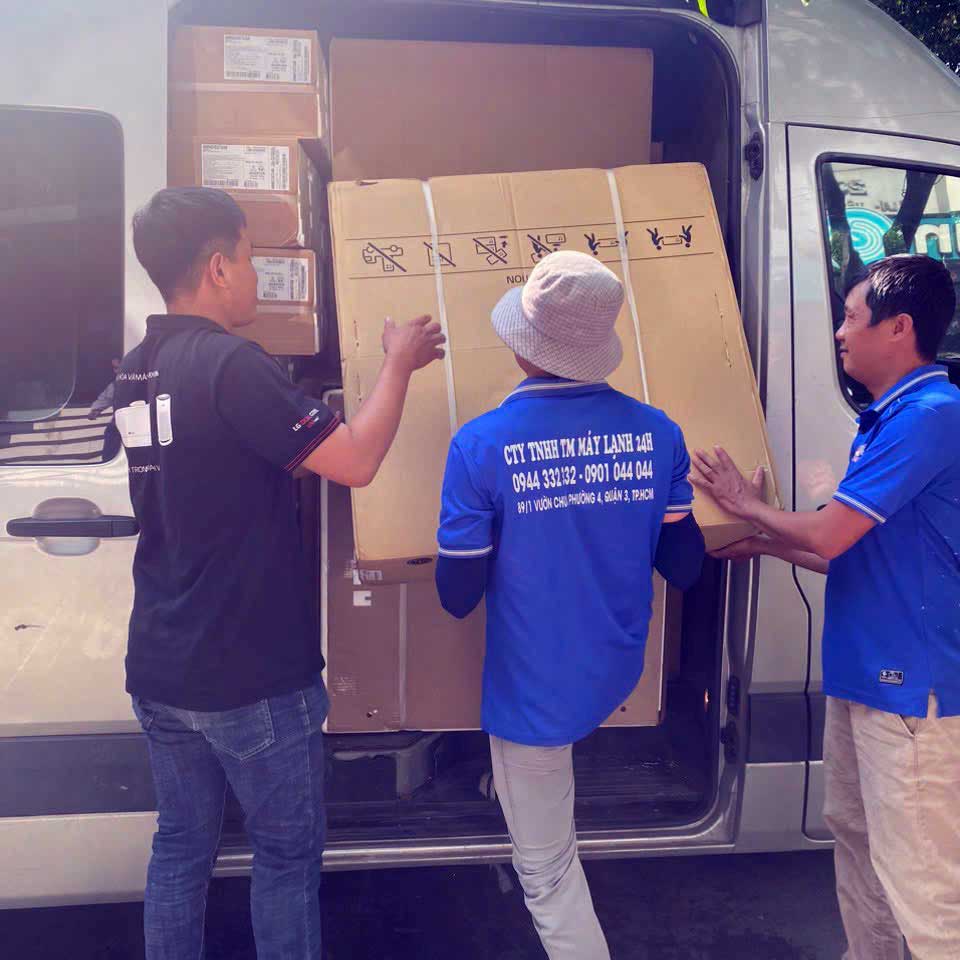 Đại lý máy lạnh LG, cty Máy Lạnh 24h chuyên thi công lắp đặt tại Bình Dương