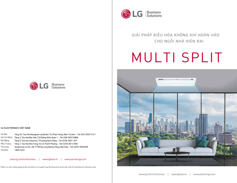 Máy lạnh - điều hòa LG Multi SPLIT