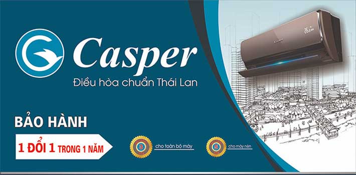 Máy lạnh casper có xuất xứ từ đâu, dùng có tốt không?