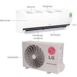 Máy lạnh LG inverter 1Hp, và 1.5Hp giá bao nhiêu