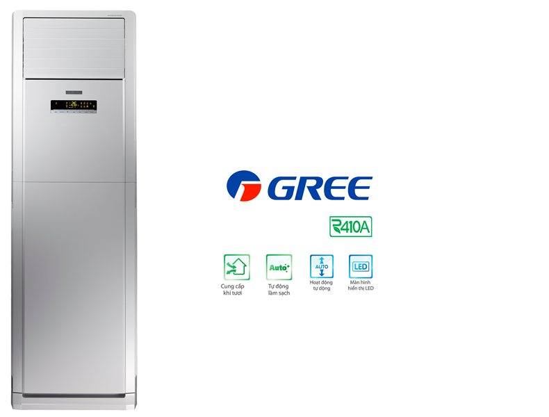 Máy Lạnh Tủ Đứng Gree GVC36AH 4 Ngựa (4Hp)