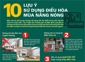 Những điều không tốt khi sử dụng máy lạnh trong gia đình